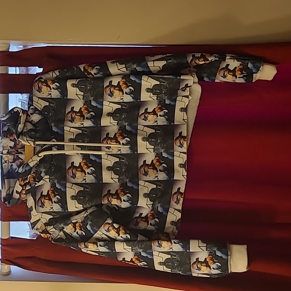 Medium Cropped 2Pac hoodie